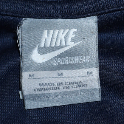 Nike Men's Blue Track Jacket M Full Zip Sportswear Top