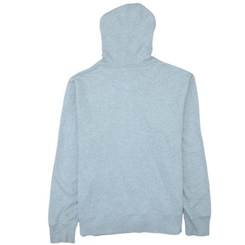 Mens UK Size L Nike Grey Full Zip Hoodie