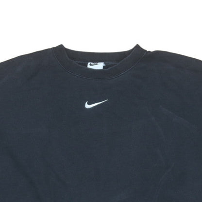 Womens UK Size M Nike Black Pullover Sweatshirt