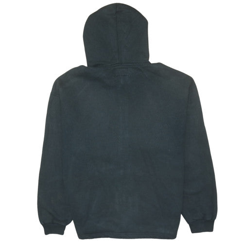 Womens UK Size L Russell Athletic Black Full Zip Hoodie