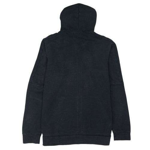 Mens UK Size L adidas Black Full Zip Hoodie