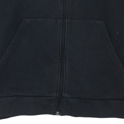 Mens UK Size L adidas Black Full Zip Hoodie