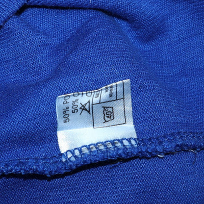Aitken & Niven Boys Blue Long Sleeve Rugby Polo Shirt Size S