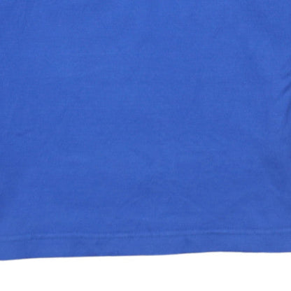 Aitken & Niven Boys Blue Long Sleeve Rugby Polo Shirt Size S
