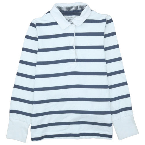 Womens UK Size 12 Joules Blue Basic Polo