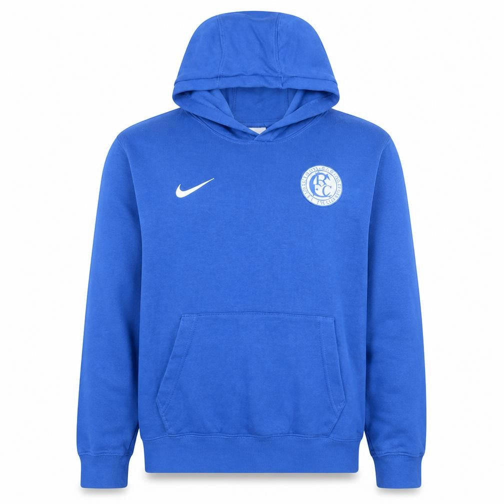 Mens UK Size M Nike Blue Pullover Hoodie