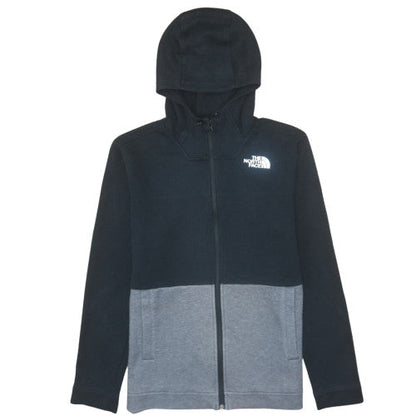 Boys UK Size L The North Face Black Full Zip Hoodie