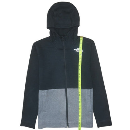 Boys UK Size L The North Face Black Full Zip Hoodie