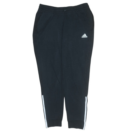 Womens UK Size M adidas Regular Fit Jogger Black Trousers