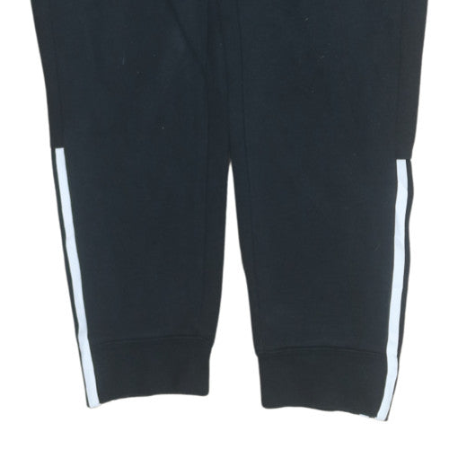 Womens UK Size M adidas Regular Fit Jogger Black Trousers