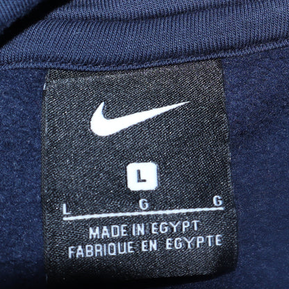 Mens UK Size L Nike Blue Pullover Hoodie