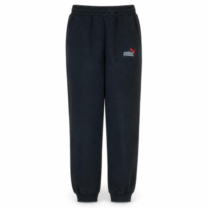 Boys UK Size 13-14 Years PUMA Regular Fit Jogger Black Trousers