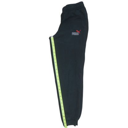 Boys UK Size 13-14 Years PUMA Regular Fit Jogger Black Trousers