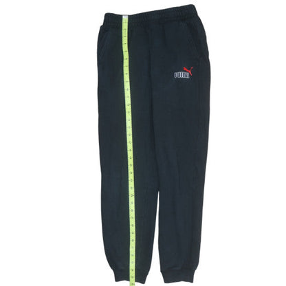Boys UK Size 13-14 Years PUMA Regular Fit Jogger Black Trousers