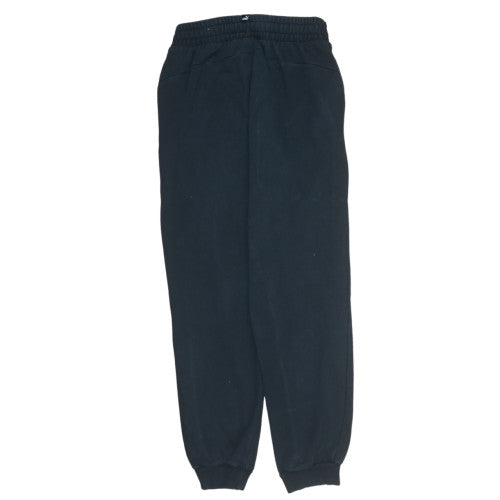 Boys UK Size 13-14 Years PUMA Regular Fit Jogger Black Trousers