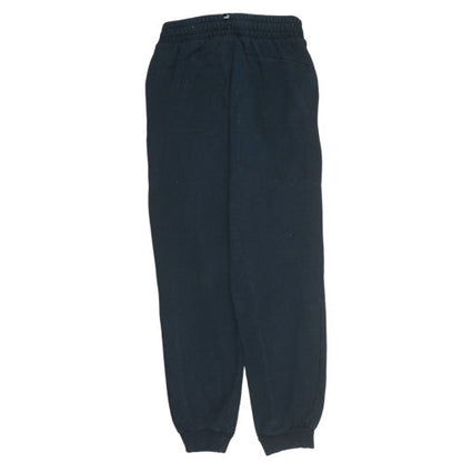 Boys UK Size 13-14 Years PUMA Regular Fit Jogger Black Trousers