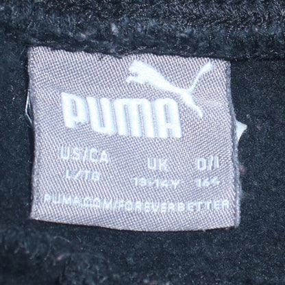 Boys UK Size 13-14 Years PUMA Regular Fit Jogger Black Trousers