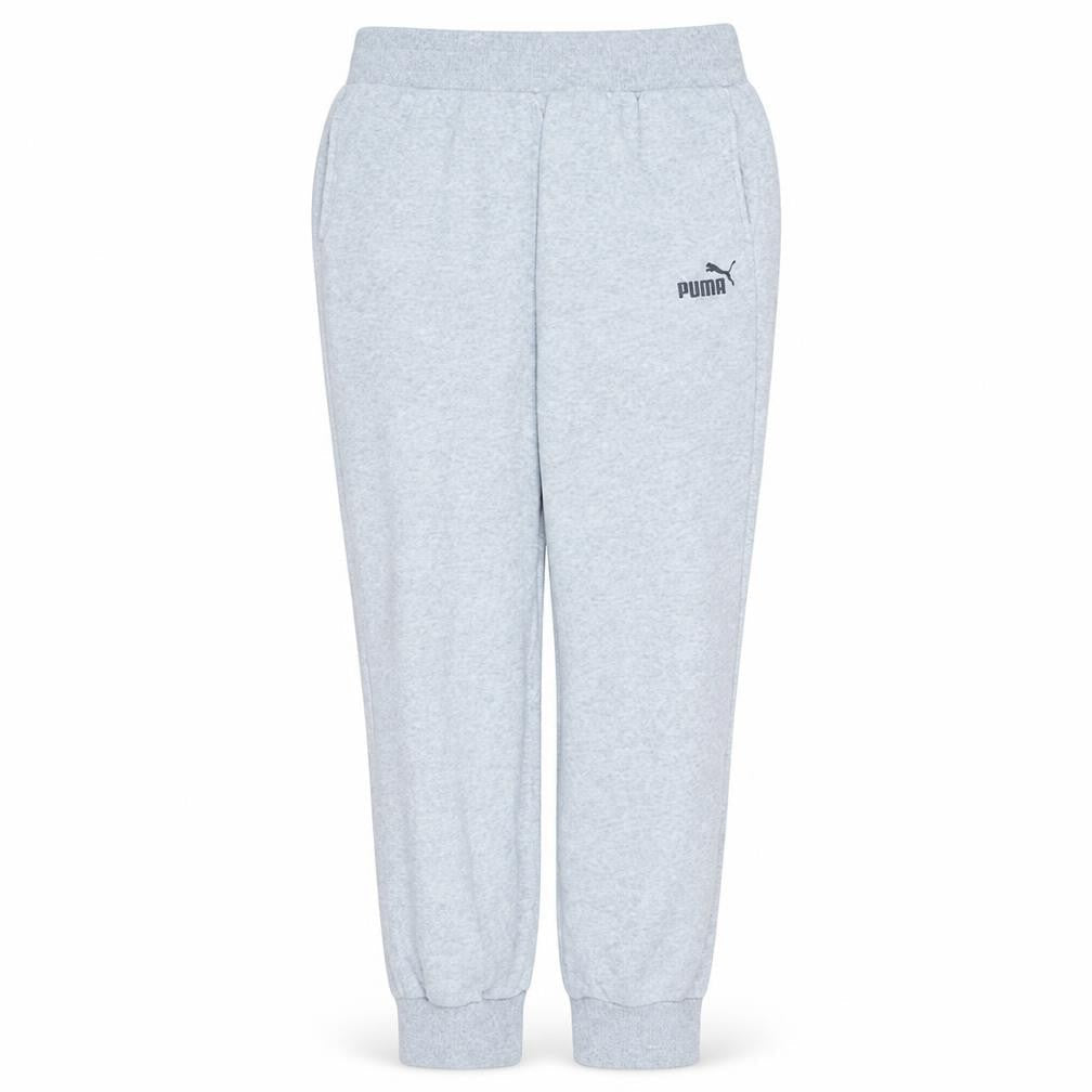 Womens UK Size 12 PUMA Regular Fit Jogger Grey Trousers