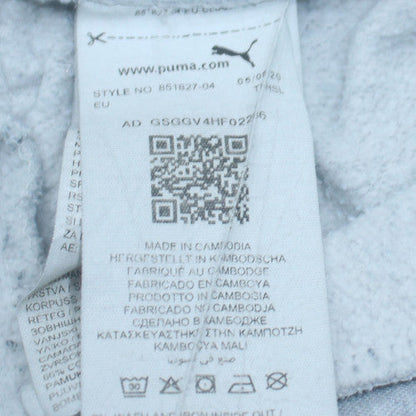 Womens UK Size 12 PUMA Regular Fit Jogger Grey Trousers