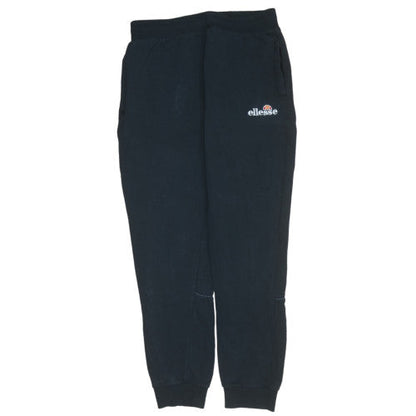Mens UK Size M ellesse Regular Fit Sweatpants Black Trousers