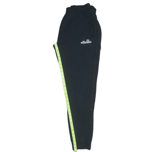 Mens UK Size M ellesse Regular Fit Sweatpants Black Trousers