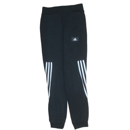 Boys UK Size 11-12 Years adidas Regular Fit Jogger Black Trousers