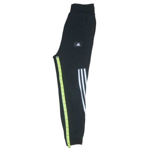 Boys UK Size 11-12 Years adidas Regular Fit Jogger Black Trousers