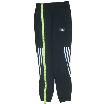 Boys UK Size 11-12 Years adidas Regular Fit Jogger Black Trousers