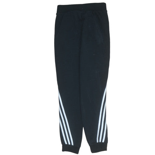 Boys UK Size 11-12 Years adidas Regular Fit Jogger Black Trousers