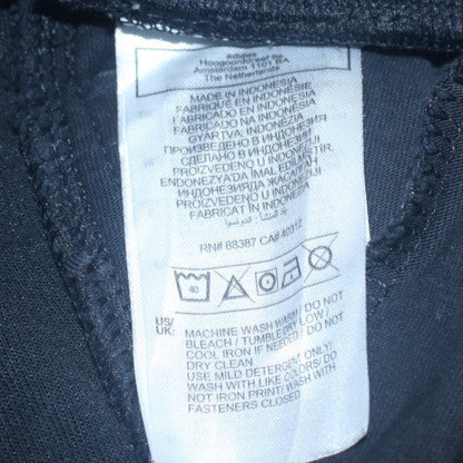 Boys UK Size 11-12 Years adidas Regular Fit Jogger Black Trousers