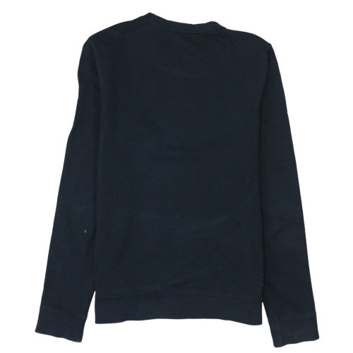 Mens UK Size S Emporio Armani Black Pullover Sweatshirt