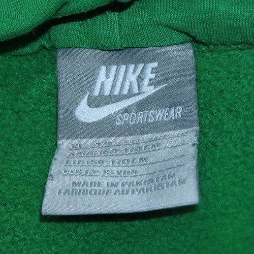 Boys UK Size XL Nike Green Pullover Hoodie