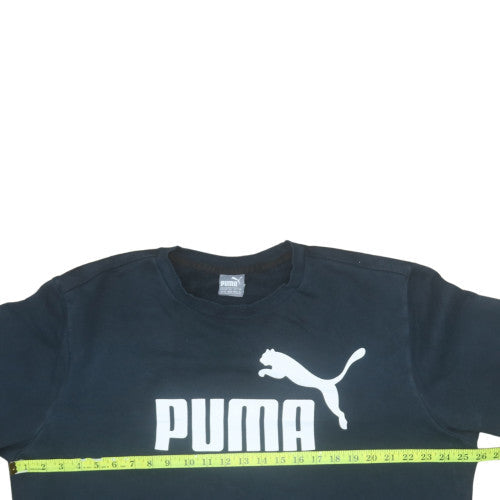 Mens UK Size XL PUMA Black Pullover Sweatshirt
