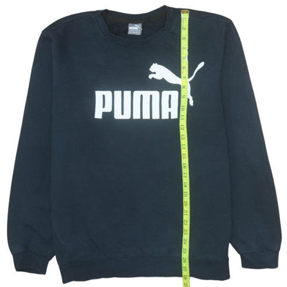 Mens UK Size XL PUMA Black Pullover Sweatshirt