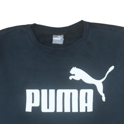 Mens UK Size XL PUMA Black Pullover Sweatshirt