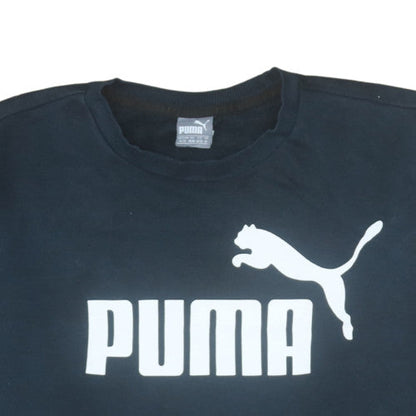 Mens UK Size XL PUMA Black Pullover Sweatshirt