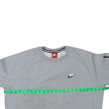 Mens UK Size XL Nike Grey Pullover Sweatshirt
