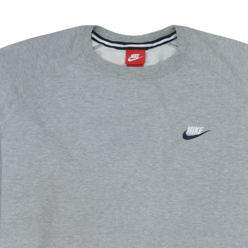 Mens UK Size XL Nike Grey Pullover Sweatshirt