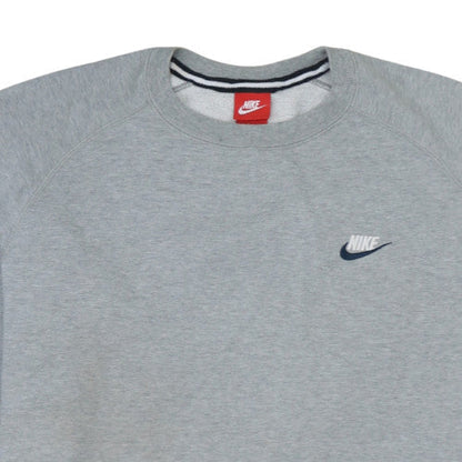 Mens UK Size XL Nike Grey Pullover Sweatshirt