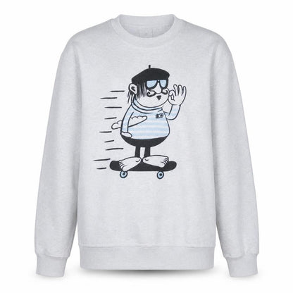 Womens UK Size S KanaBeach Grey Pullover Sweatshirt