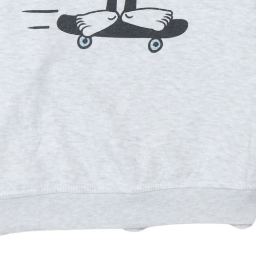 Womens UK Size S KanaBeach Grey Pullover Sweatshirt
