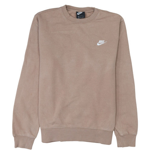 Mens UK Size S Nike Beige Pullover Sweatshirt