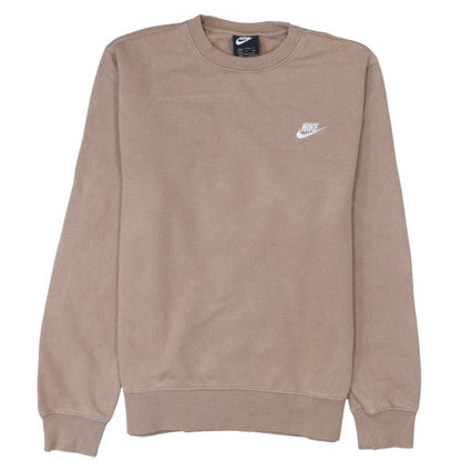 Mens UK Size S Nike Beige Pullover Sweatshirt