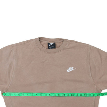 Mens UK Size S Nike Beige Pullover Sweatshirt