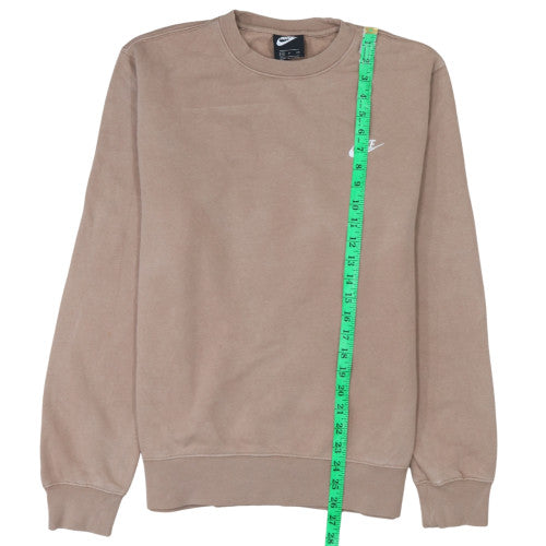 Mens UK Size S Nike Beige Pullover Sweatshirt