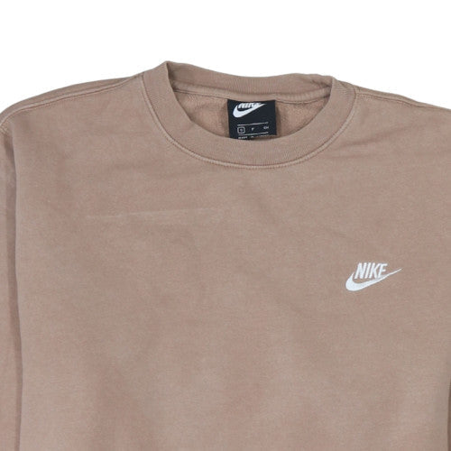 Mens UK Size S Nike Beige Pullover Sweatshirt