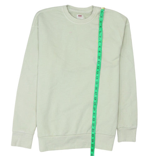 Mens UK Size S Levi's Beige Pullover Sweatshirt