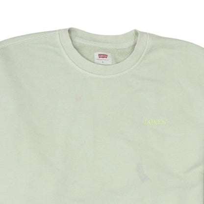 Mens UK Size S Levi's Beige Pullover Sweatshirt