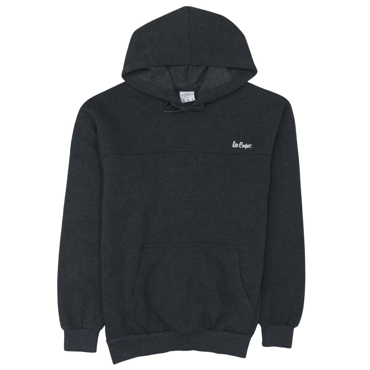 Mens UK Size M Lee Cooper Black Pullover Hoodie