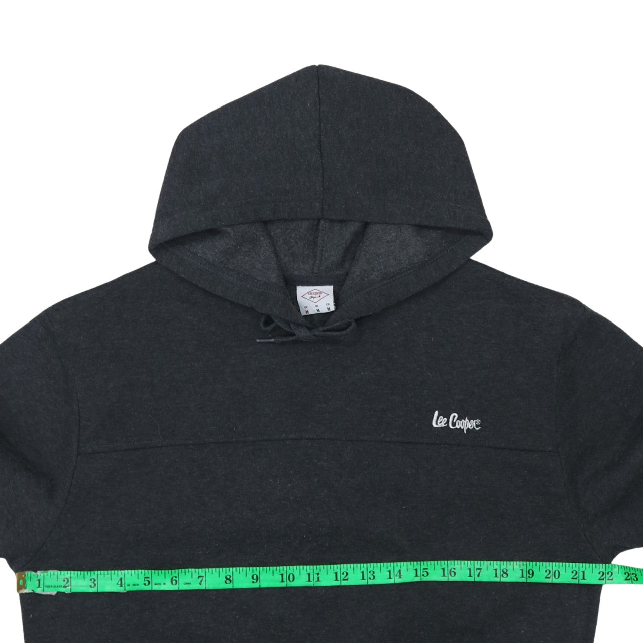 Mens UK Size M Lee Cooper Black Pullover Hoodie